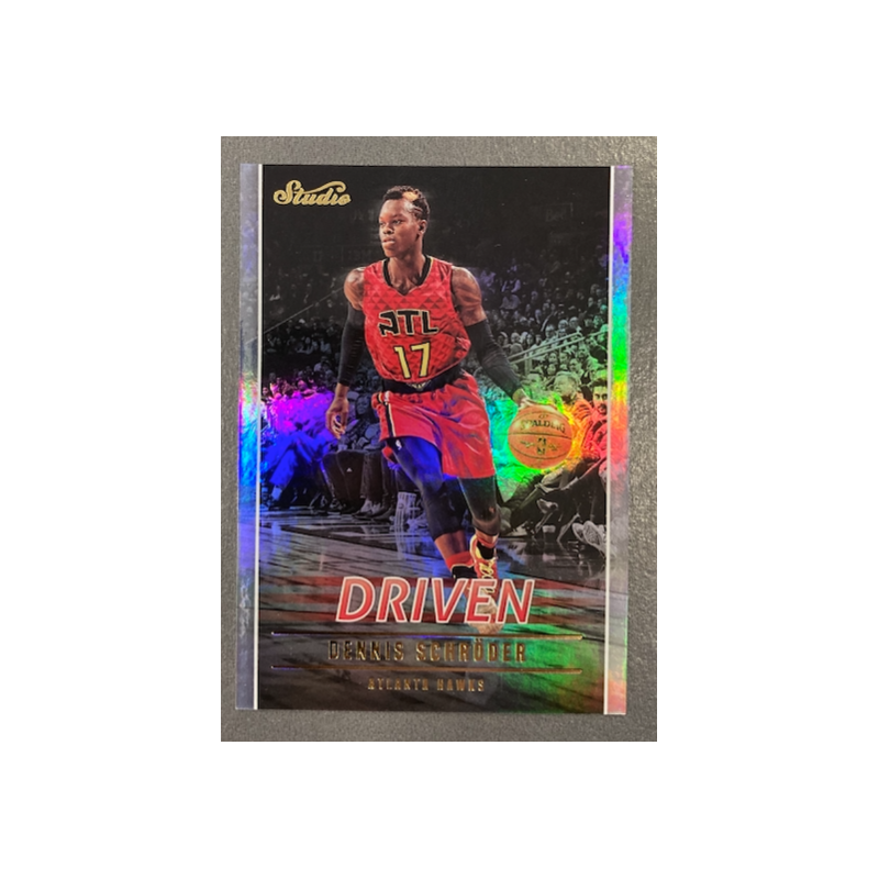 DENNIS SCHRODER 2016-17 PANINI STUDIO DRIVEN