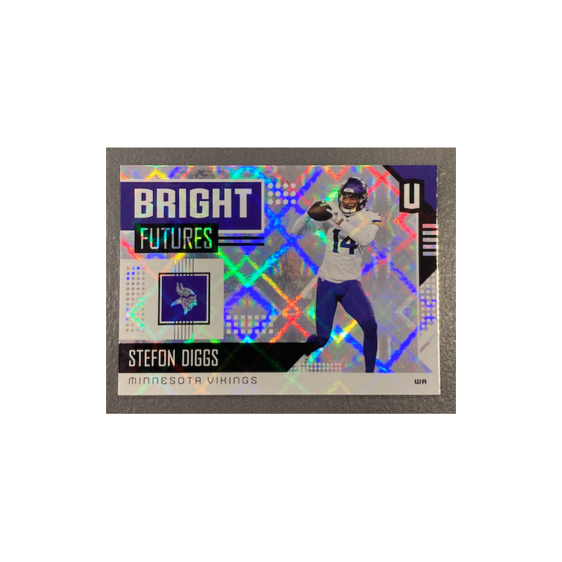 STEFON DIGGS 2018 PANINI UNPARALLELED BRIGHT FUTURES