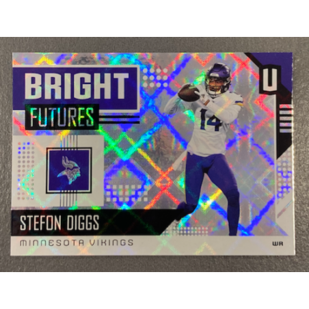 STEFON DIGGS 2018 PANINI UNPARALLELED BRIGHT FUTURES