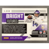 STEFON DIGGS 2018 PANINI UNPARALLELED BRIGHT FUTURES