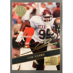 SAM ADAMS 1994 SIGNATURE ROOKIES GOLD STANDARD 34409