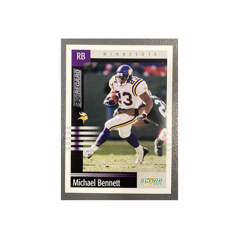 MICHAEL BENNETT 2003 SCORE SCORECARD 298/500