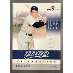 YOGI BERRA 2003 UPPER DECK MVP CELEBRATION 1502/1955