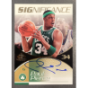 PAUL PIERCE 2003-04 UPPER DECK SP GAME USED SIGNIFICANCE AUTO 8/10