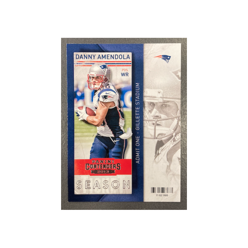 DANNY AMENDOLA 2013 PANINI CONTENDERS