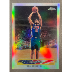ALLAN HOUSTON 1999-00 TOPPS CHROME REFRACTOR USA - 249