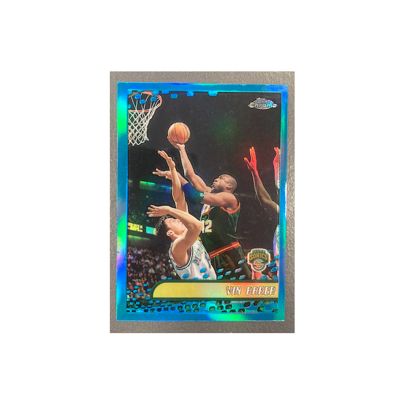 VIN BAKER 2001-02 TOPPS CHROME REFRACTOR - 81