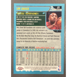 VIN BAKER 2001-02 TOPPS CHROME REFRACTOR - 81