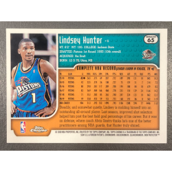 LINDSEY HUNTER 1999-00 TOPPS CHROME REFRACTOR - 65