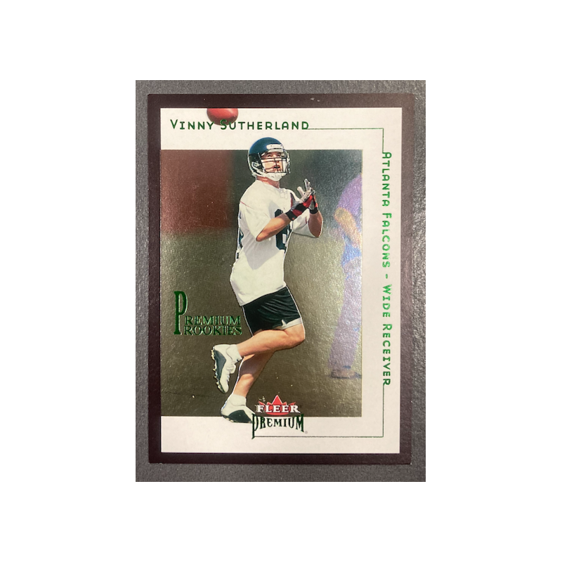 VINNY SUTHERLAND 2001 FLEER PREMIUM ROOKIE 340/2001