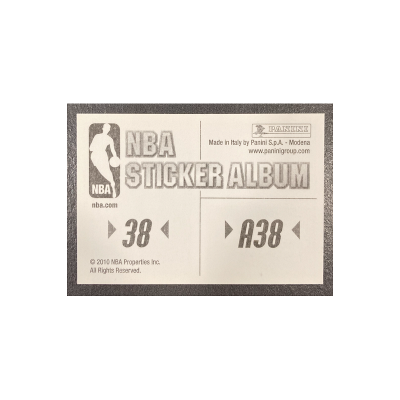PHILADELPHIA 76ERS LOGO 2010-11 PANINI STICKERS FOIL 38