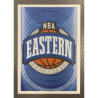 EASTERN CONFERENCE LOGO 2010-11 PANINI STICKERS 6