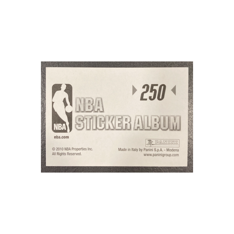 LAMARCUS ALDRIDGE 2010-11 PANINI STICKERS 250