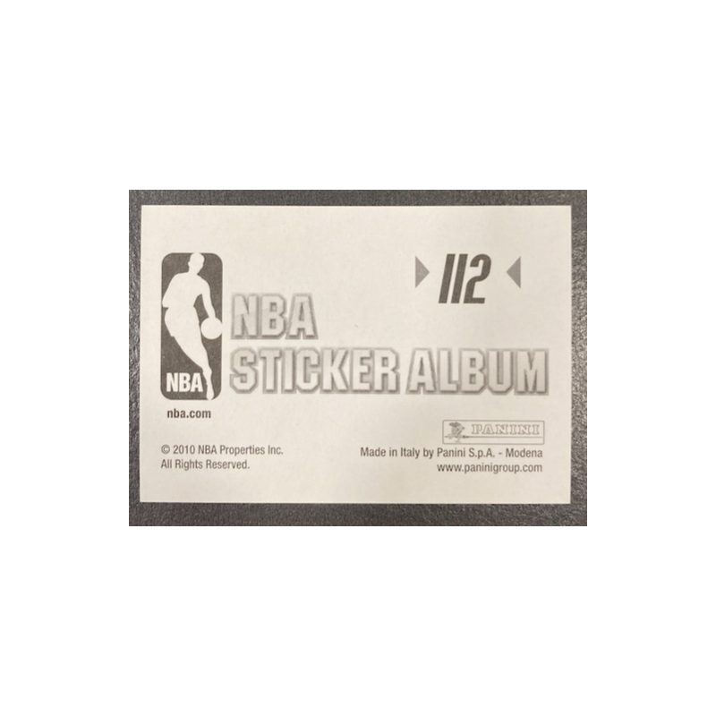 JOE JOHNSON 2010-11 PANINI STICKERS 112