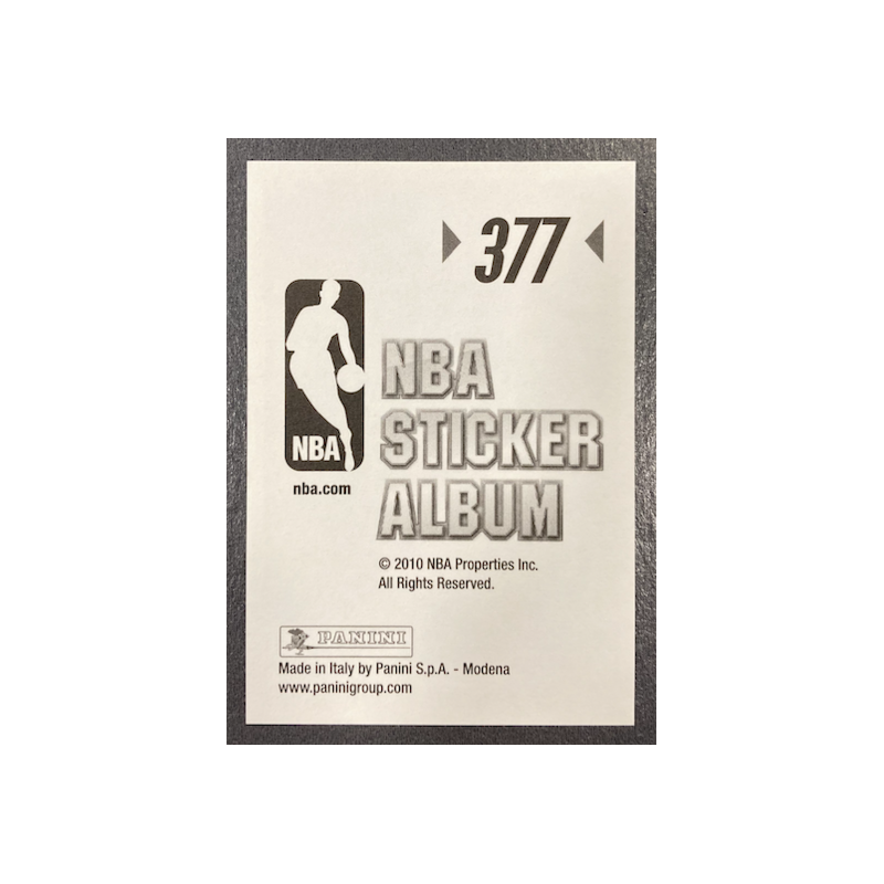 DWYANE WADE 2010-11 PANINI STICKERS ASG MVP 377