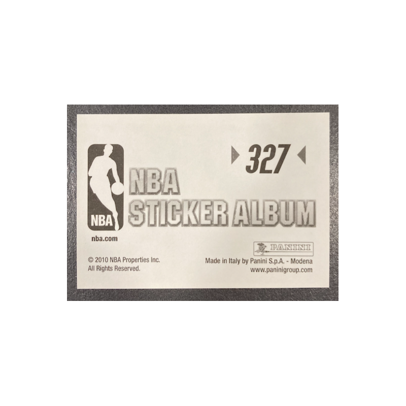 KOBE BRYANT 2010-11 PANINI STICKERS 327