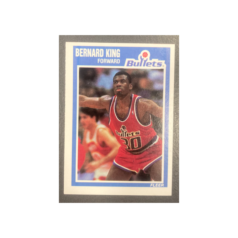 BERNARD KING 1989-90 Fleer - 159