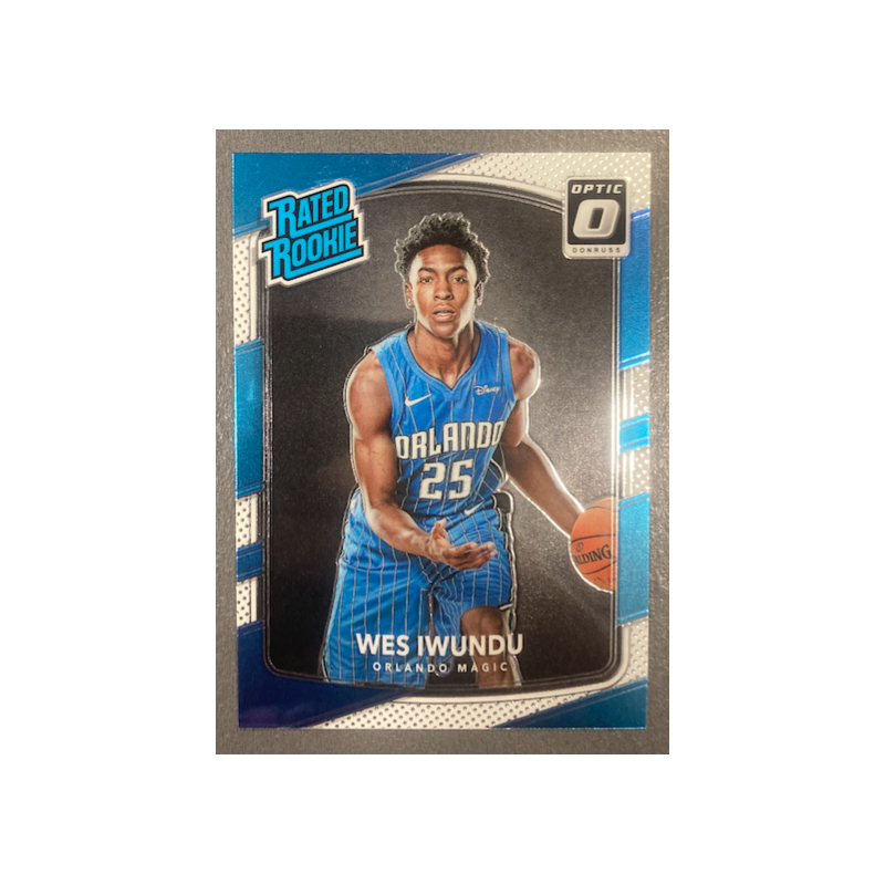 WES IWUNDU 2017-18 PANINI DONRUSS OPTIC RATED ROOKIE