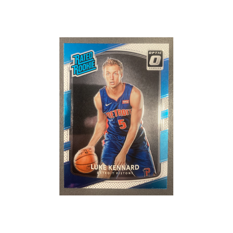 LUKE KENNARD 2017-18 PANINI DONRUSS OPTIC RATED ROOKIE