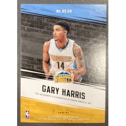 GARY HARRIS 2017-18 PANINI HOOPS HOT SIGNATURES 44