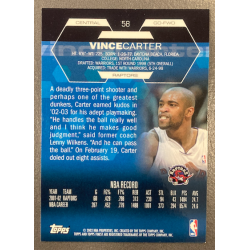 VINCE CARTER 2002-03 TOPPS FINEST 58