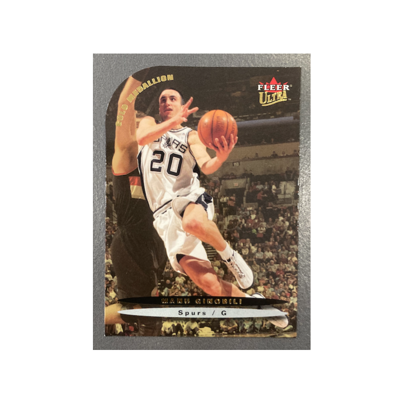 MANU GINOBILI 2003-04 FLEER ULTRA GOLD MEDAILLON 159