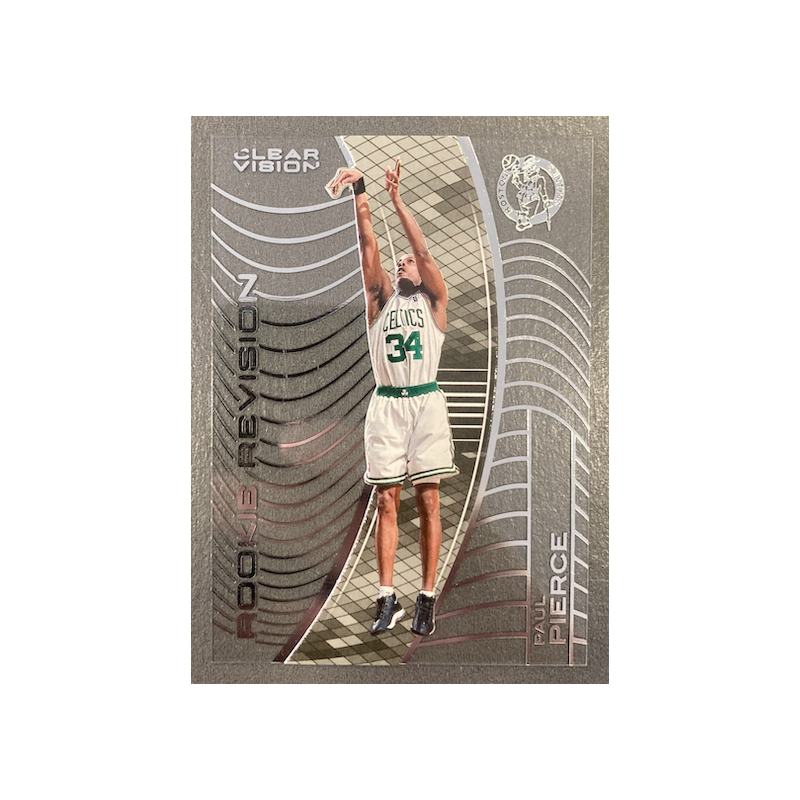 PAUL PIERCE 2015-16 PANINI CLEAR VISION ROOKIE REVISION 133A