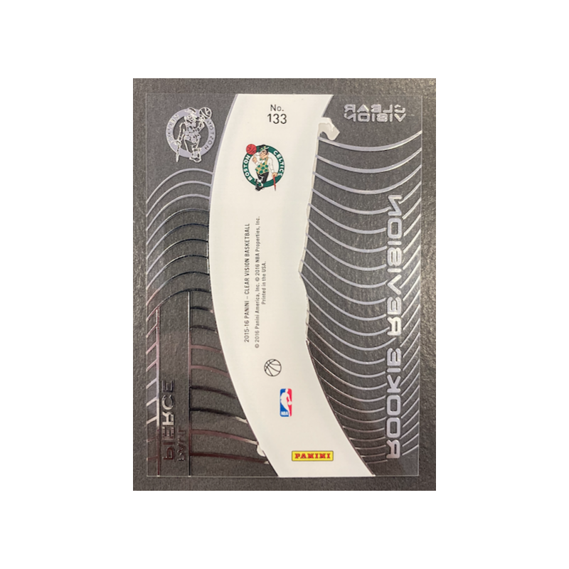 PAUL PIERCE 2015-16 PANINI CLEAR VISION ROOKIE REVISION 133A