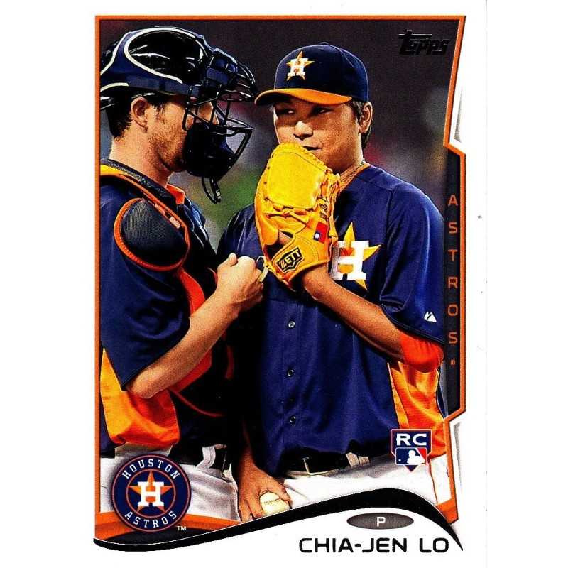 CHIA JEN LO 2014 TOPPS ROOKIE