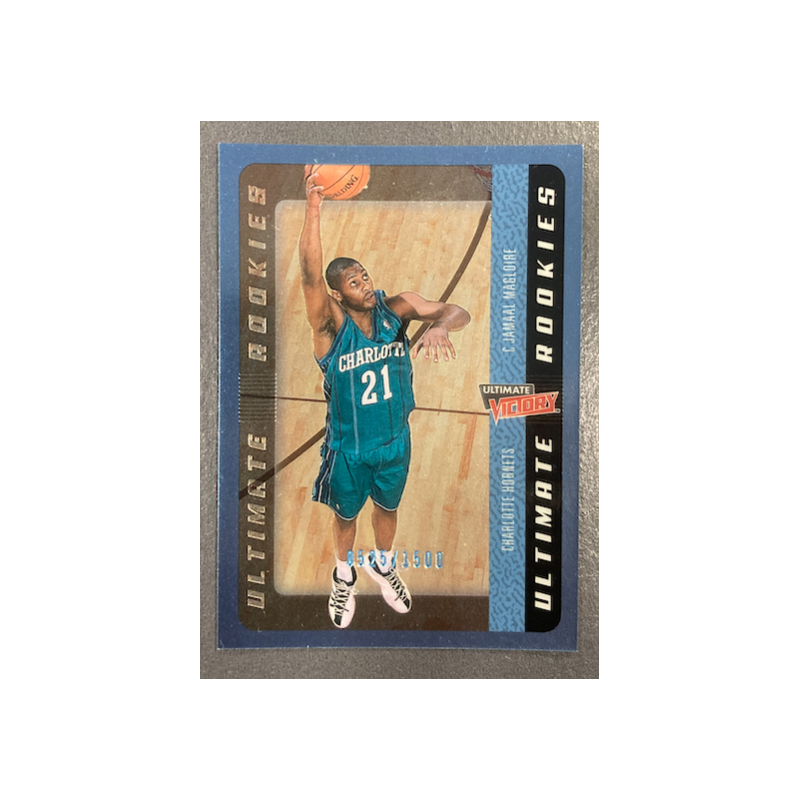 JAMAAL MAGLOIRE 2000-01 UD ULTIMATE VICTORY ROOKIE 525/1500