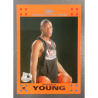 THADDEUS YOUNG 2007-08 TOPPS ROOKIE SET ORANGE 12