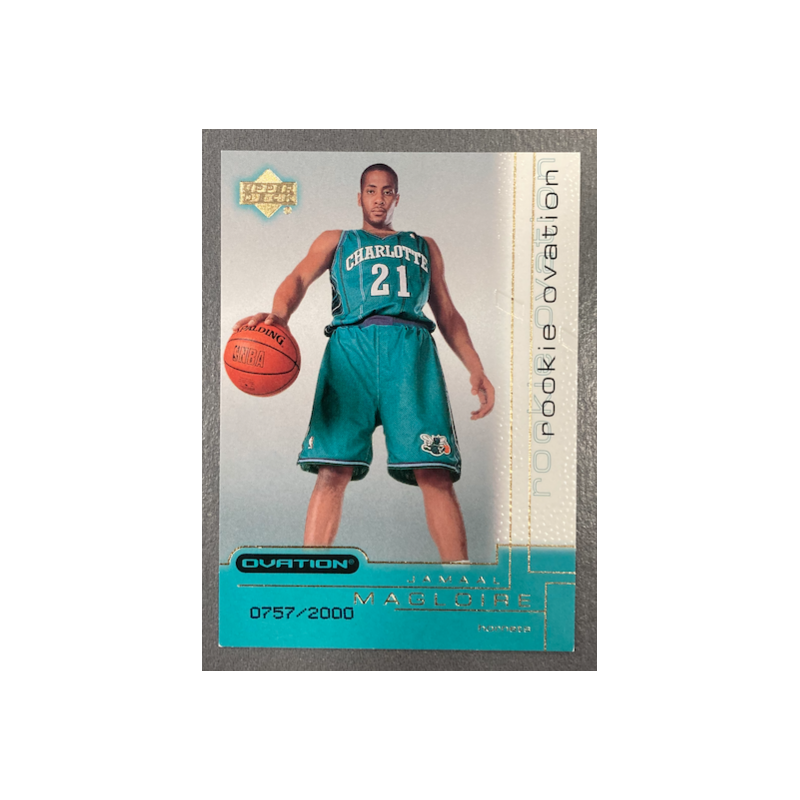 JAMAAL MAGLOIRE 2000-01 UPPER DECK OVATION ROOKIE 757/2000