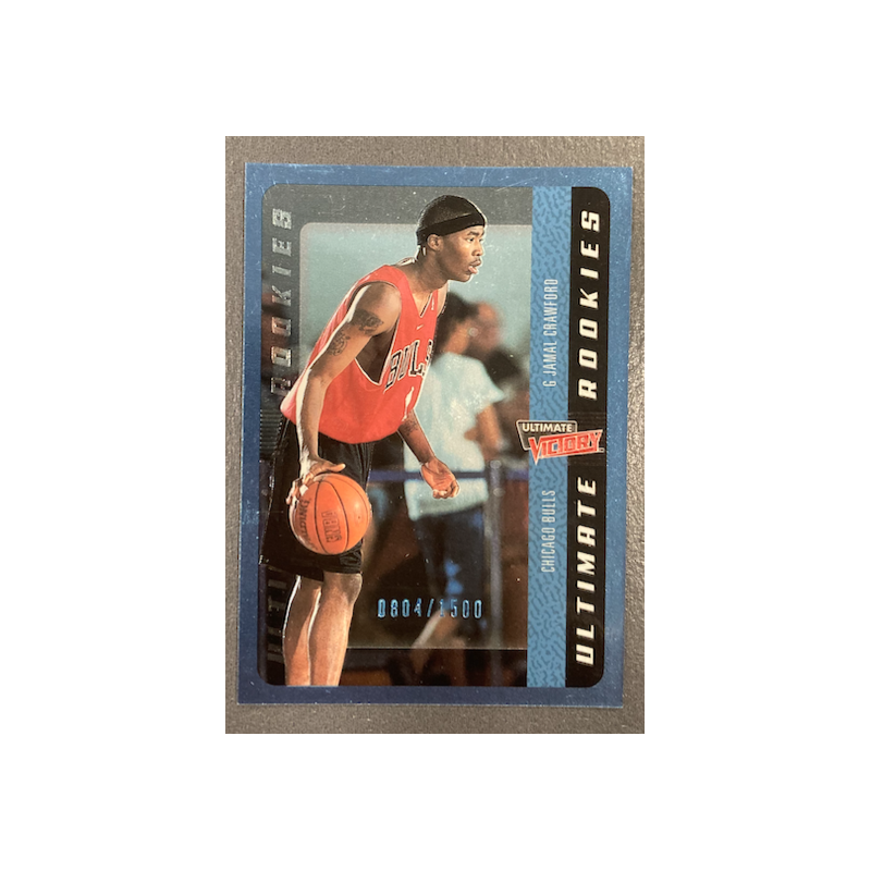 JAMAAL CRAWFORD 2000-01 UD ULTIMATE VICTORY 804/1500