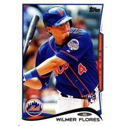 WILMER FLORES 2014 TOPPS ROOKIE