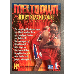 JERRY STACKHOUSE 1995-96 SKYBOX PREMIUM MELTDOWN M9