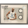 VINCE CARTER 2001 GREATS OF THE GAME FEEL THE GAME CLASSICS DUAL JERSEY WHITE