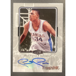 PAUL PIERCE 2012-13 FLEER RETRO FLAIR SHOWCASE FRESH INK AUTO