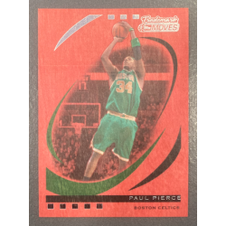 PAUL PIERCE 2006-07 TOPPS TRADEMARK MOVES WOOD RED 16/35