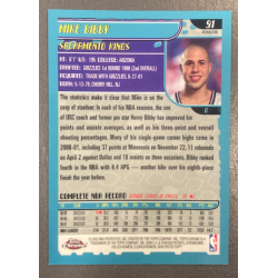 MIKE BIBBY 2001-02 TOPPS CHROME REFRACTOR 91