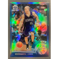 MIKE BIBBY 2002-03 TOPPS CHROME REFRACTOR 61