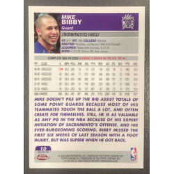 MIKE BIBBY 2003-04 TOPPS CHROME REFRACTOR 10