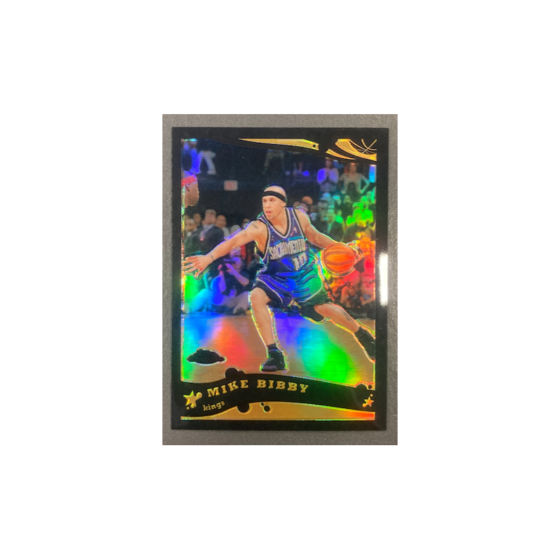 MIKE BIBBY 2005-06 TOPPS CHROME BLACK REFRACTOR 166/399