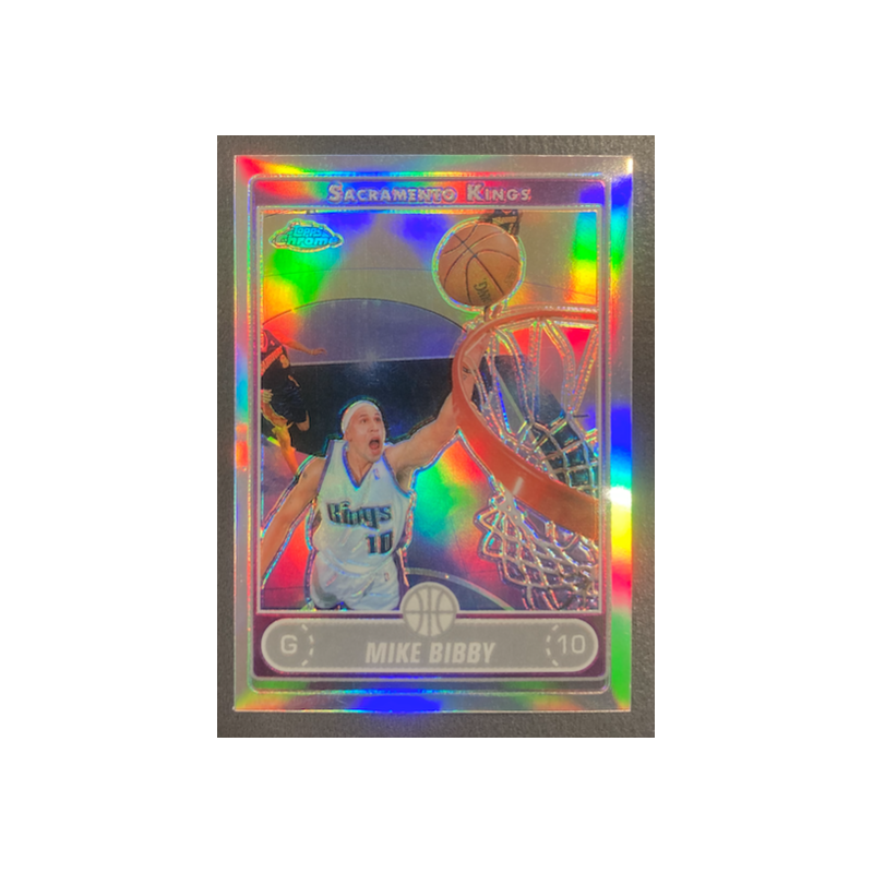MIKE BIBBY 2006-07 TOPPS CHROME REFRACTOR 13