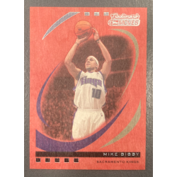 MIKE BIBBY 2006-07 TOPPS TRADEMARK MOVES WOOD RED 20/35