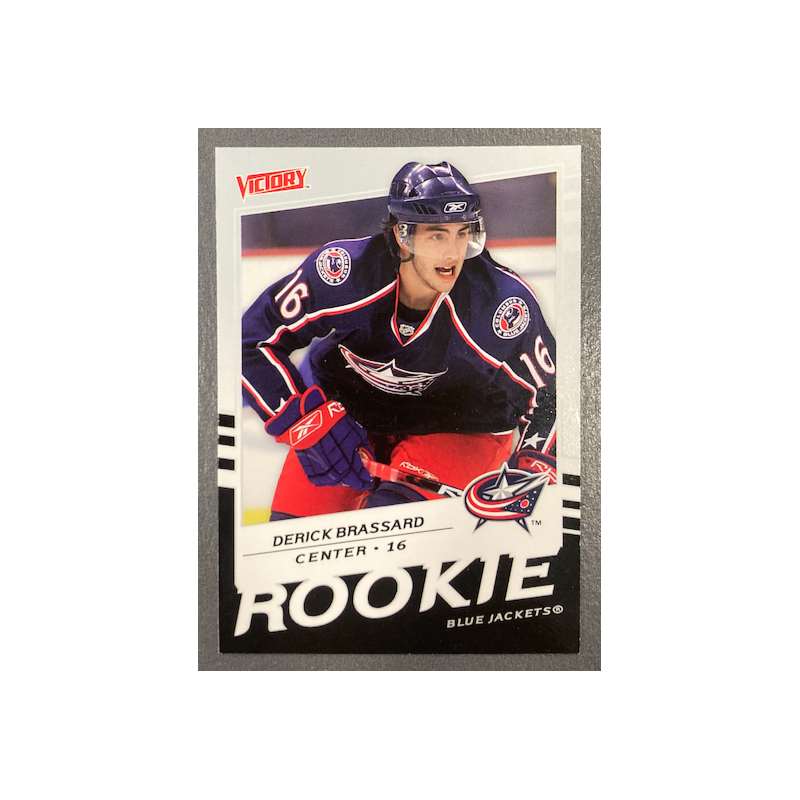 DERICK BRASSARD 2008-09 UPPER DECK VICTORY ROOKIE