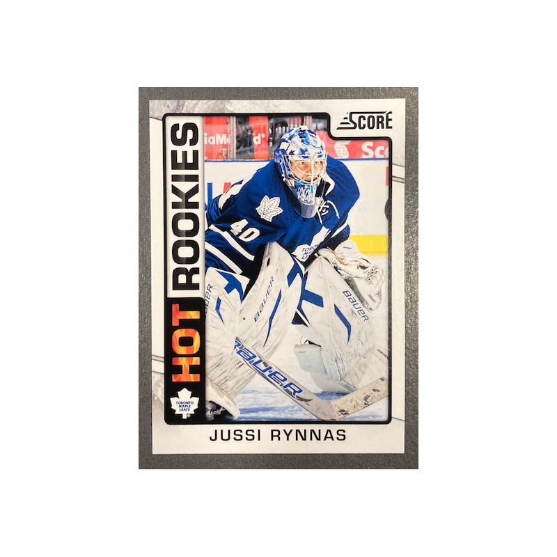 JUSSI RYNNAS 2012-13 PANINI SCORE HOT ROOKIES