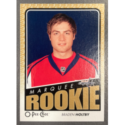 BRADEN HOLTBY 2009-10 O-PEE-CHEE MARQUEE ROOKIE