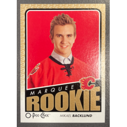 MIKAEL BACKLUND 2009-10 O-PEE-CHEE MARQUEE ROOKIE
