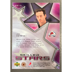 JOE SAKIC 2001 UPPER DECK SKILLED STARS SS13