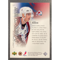 JOE SAKIC 2000 UPPER DECK LORD STANLEY HEROES L2 - EXMT CONDITION